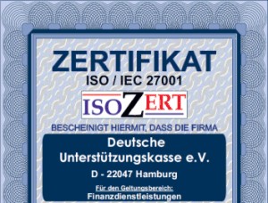 Homepage Deutsche Unterstützungskasse e.V.