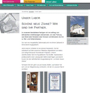 Homepage Eisele & Spiegel Zahntechnik GmbH