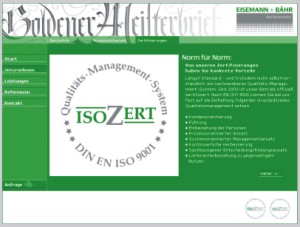Homepage Eisemann & Bähr GmbH & Co. KG