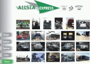 Homepage ALLSTA Spedition GmbH