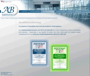 Homepage Angelika Busch