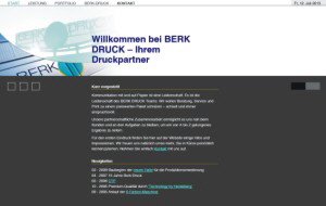 Homepage Berk Druck