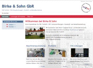 Homepage Birke und Sohn GbR