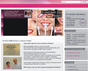Homepage Dr.med.dent. Dirk Anders