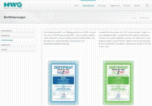 Homepage Horst Weidner GmbH