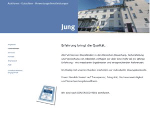 Homepage Jung · Auktionen