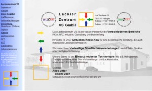 Homepage Lackierzentrum VS GmbH