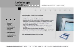 Homepage Ferrum GmbH