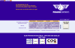Homepage Pegasus Components GmbH