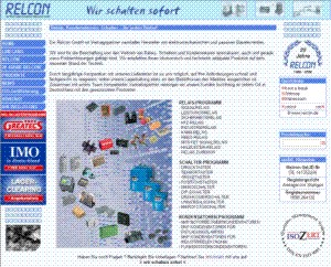 Homepage RELCON GmbH