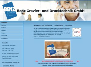 Homepage Schilder Benz