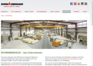 Homepage SCHWABENHAUS GmbH & Co. KG