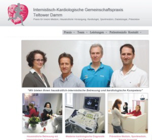 Homepage Internistisch-Kardiologische Gemeinschaftspraxis Teltower Damm
