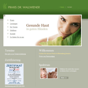 Homepage Praxis Dr. Wallwiener
